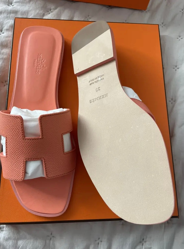 Sandales Hermès Oran Femme – Cuir de luxe ￼