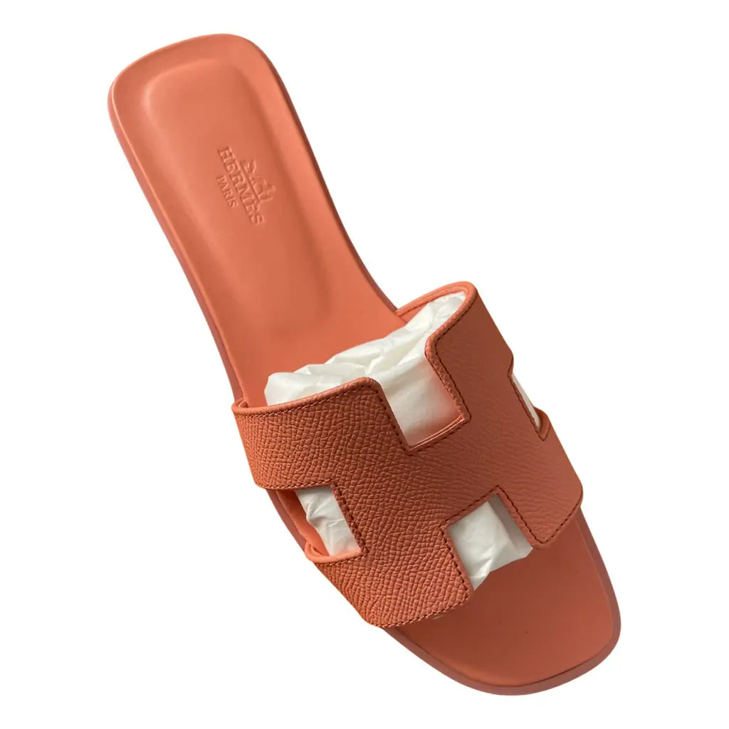 Sandales Hermès Oran Femme – Cuir de luxe ￼