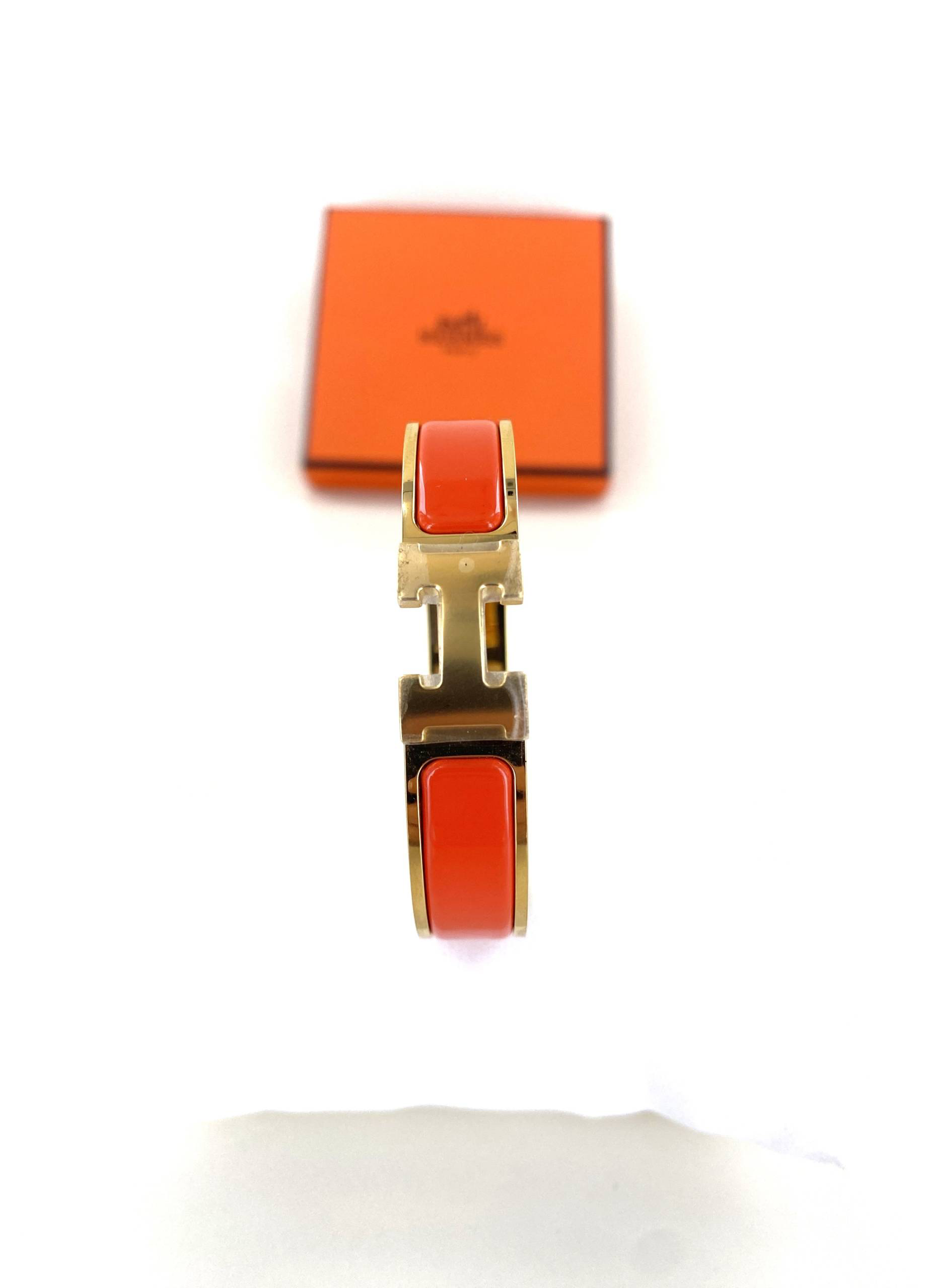 Bracelet Hermès "Clic H" – Élégance Intemporelle